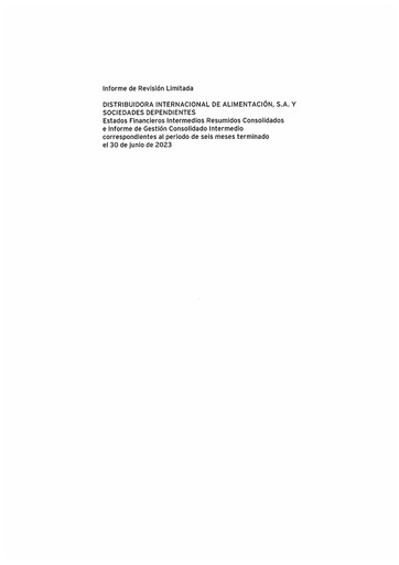 Thumbnail (DIA) Distribuidora Internacional de Alimentación Half-year Report 2023-h1