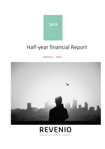 Thumbnail Revenio Half-year Report 2019-h1