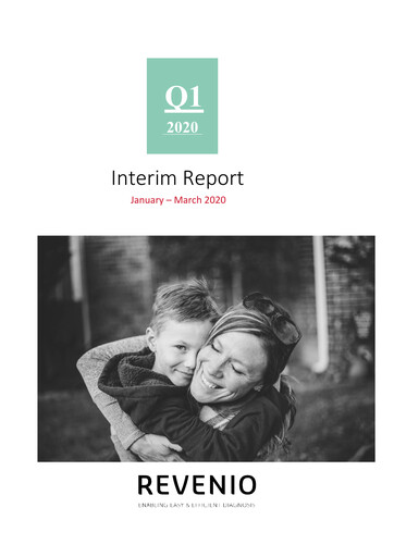 Thumbnail Revenio Quarterly Report 2020-q1