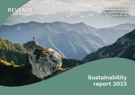 Thumbnail Revenio Sustainability Report 2023