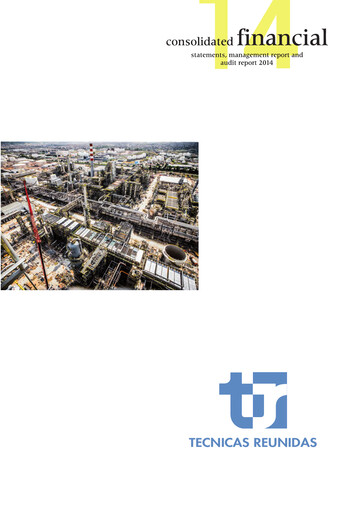 Thumbnail Técnicas Reunidas Financial Statement 2014