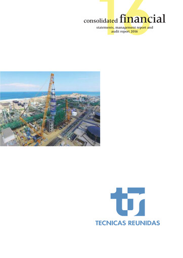 Thumbnail Técnicas Reunidas Financial Statement 2016