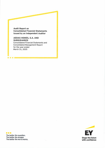 Thumbnail Aedas Homes Financial Statement fy2025