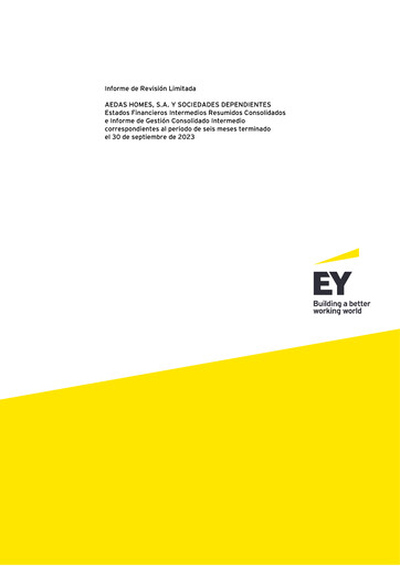 Thumbnail Aedas Homes Half-year Report 2023-h1