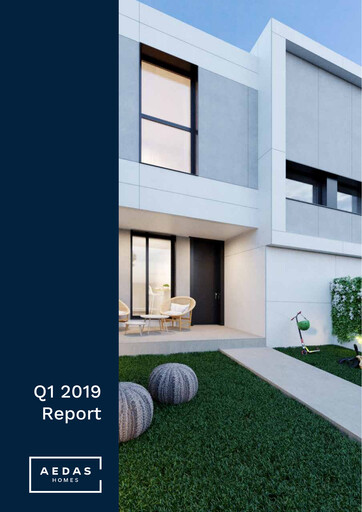Thumbnail Aedas Homes Quarterly Report 2019-q1