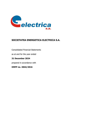 Vorschaubild Electrica
 Finanzmitteilung 2024