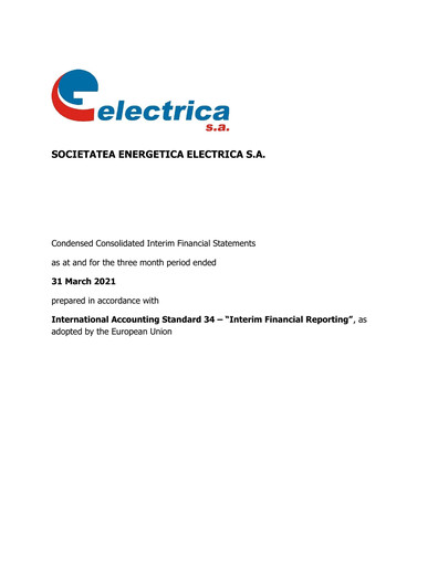 Thumbnail Electrica
 Quarterly Report 2021-q1