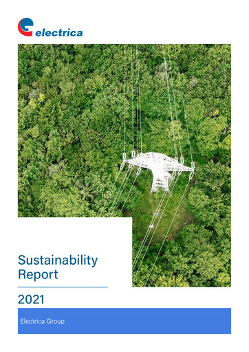 Vorschaubild Electrica
 Nachhaltigkeitsbericht 2021