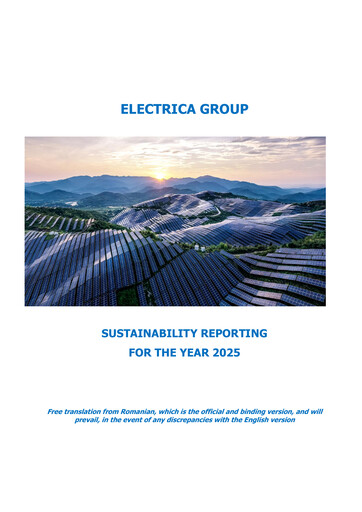 Thumbnail Electrica
 Sustainability Report 2025