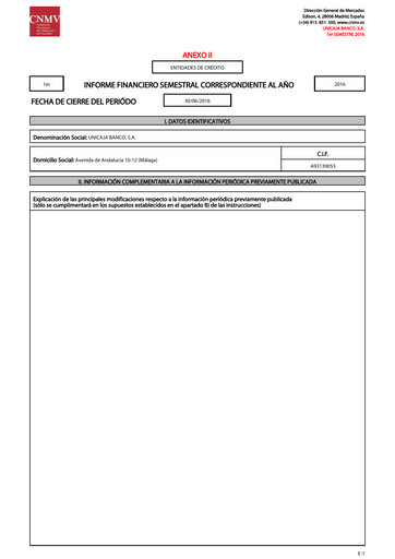 Thumbnail Unicaja Banco Half-year Report 2016-h1