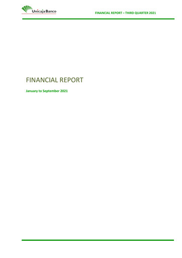 Thumbnail Unicaja Banco Quarterly Report 2021-q3