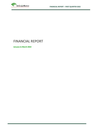 Thumbnail Unicaja Banco Quarterly Report 2022-q1