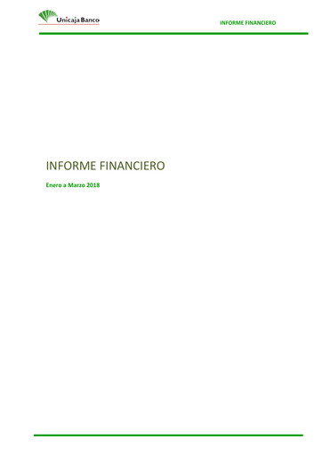 Miniature Unicaja Banco Rapport trimestriel 2018-q1
