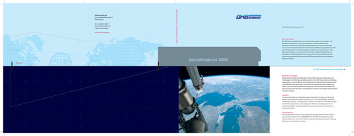 Thumbnail OHB SE Annual Report 2004