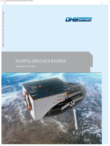 Thumbnail OHB SE Annual Report 2006