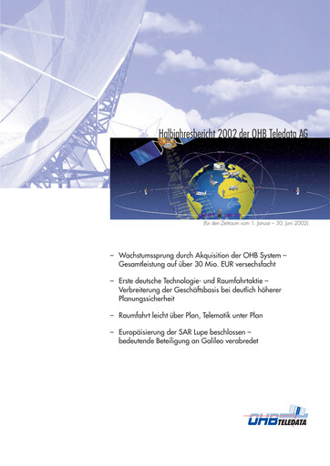 Thumbnail OHB SE Half-year Report 2002-h1