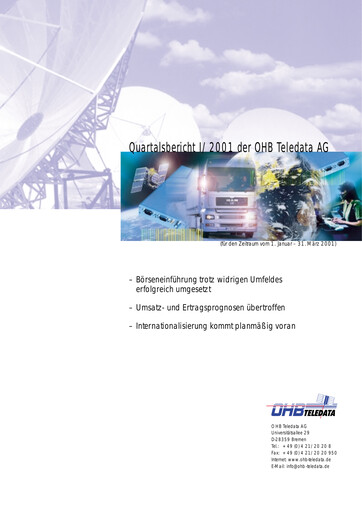 Thumbnail OHB SE Quarterly Report 2001-q1