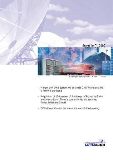 Thumbnail OHB SE Quarterly Report 2002-q1