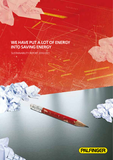 Thumbnail Palfinger Sustainability Report 2010-2011