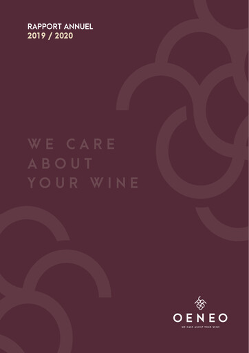 Thumbnail Oeneo Annual Report 2019-2020