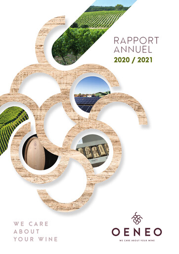 Thumbnail Oeneo Annual Report 2020-2021