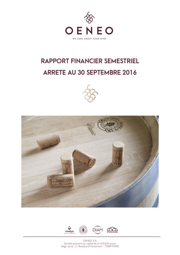 Thumbnail Oeneo Half-year Report 2016-2017