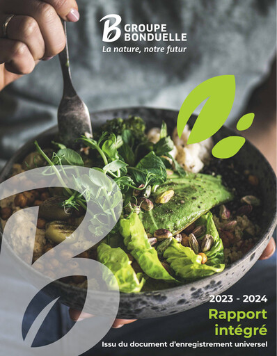 Thumbnail Bonduelle Integrated Report 2023-2024