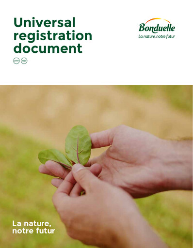 Thumbnail Bonduelle Universal Registration Document 2019-2020