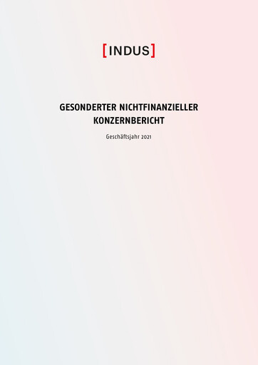 Thumbnail Indus Holding
 ESG Report 2021