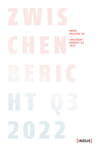 Thumbnail Indus Holding
 Quarterly Report 2022-q3