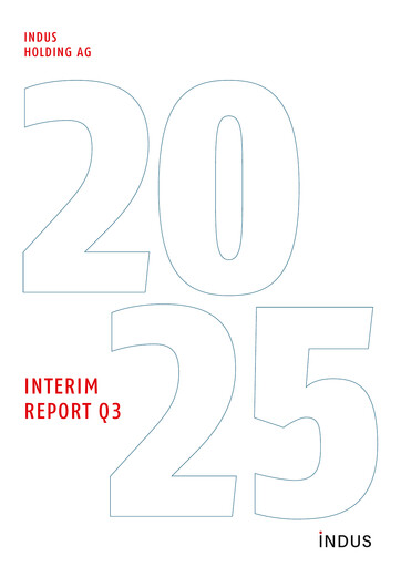 Thumbnail Indus Holding
 Quarterly Report 2025-q3