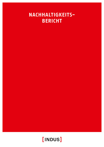 Thumbnail Indus Holding
 Sustainability Report 2019