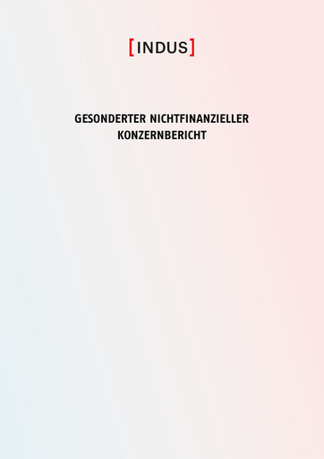 Thumbnail Indus Holding
 Sustainability Report 2020