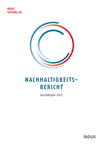 Thumbnail Indus Holding
 Sustainability Report 2025