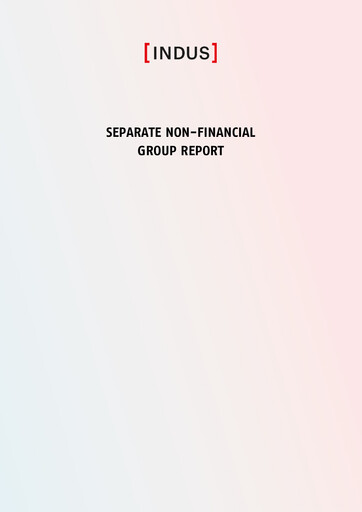Thumbnail Indus Holding
 Sustainability Report 2020