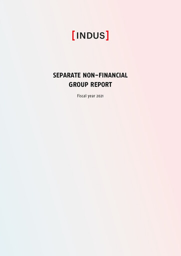 Thumbnail Indus Holding
 Sustainability Report 2021