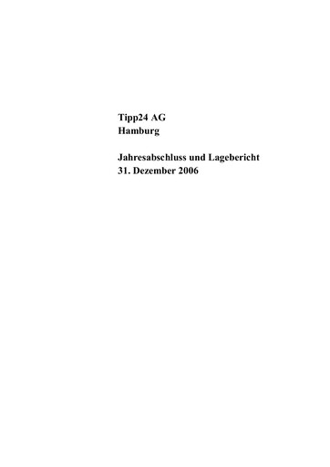 Vorschaubild Zeal Network
 Finanzmitteilung 2006