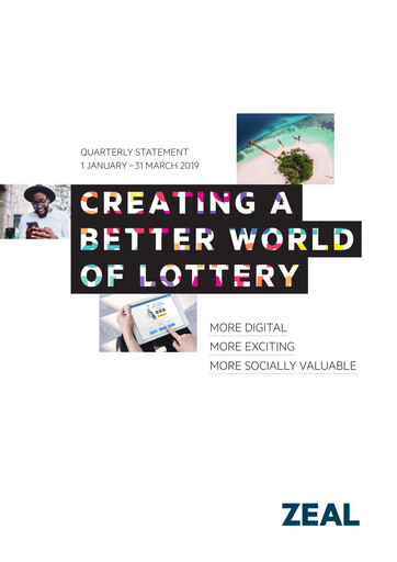 Thumbnail Zeal Network
 Quarterly Report 2019-q1