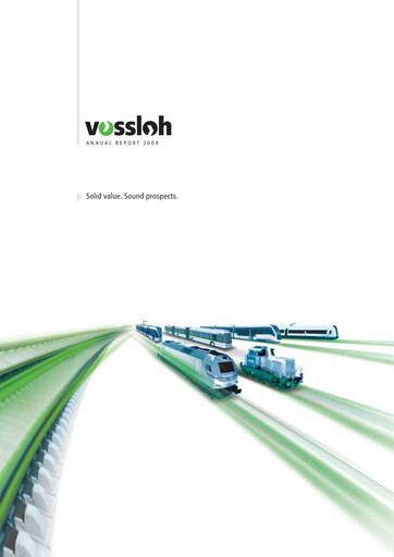 Thumbnail Vossloh AG Annual Report 2009