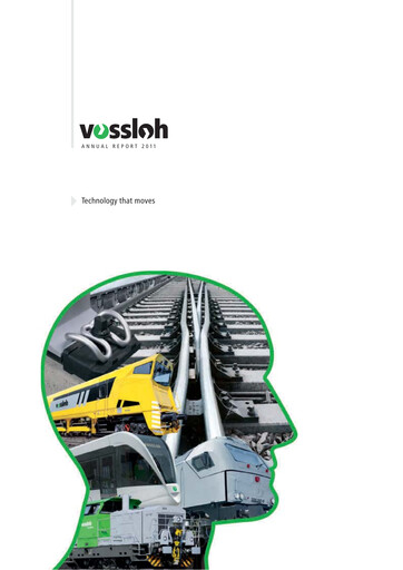 Thumbnail Vossloh AG Annual Report 2011