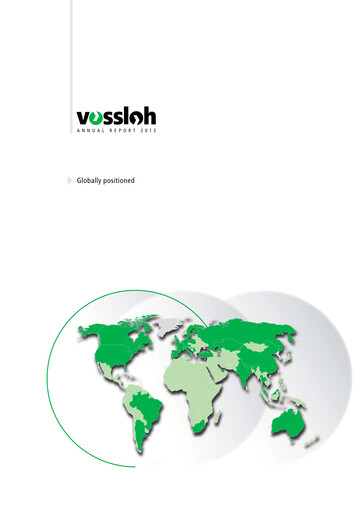 Thumbnail Vossloh AG Annual Report 2013
