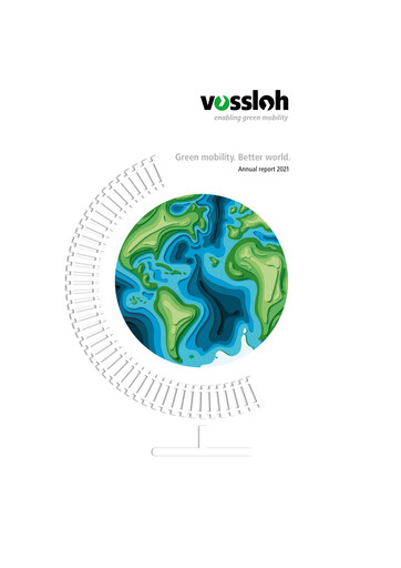 Thumbnail Vossloh AG Annual Report 2021