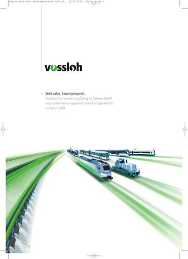 Thumbnail Vossloh AG Financial Statement 2009