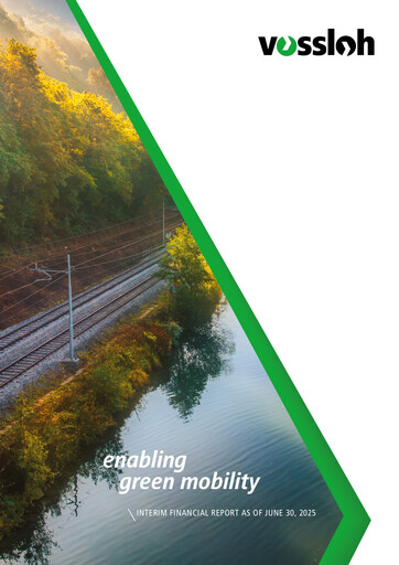 Thumbnail Vossloh AG Half-year Report 2025-h1