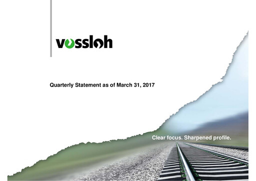 Thumbnail Vossloh AG Quarterly Report 2017-q1