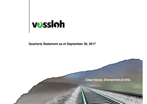 Thumbnail Vossloh AG Quarterly Report 2017-q3