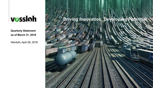 Thumbnail Vossloh AG Quarterly Report 2018-q1