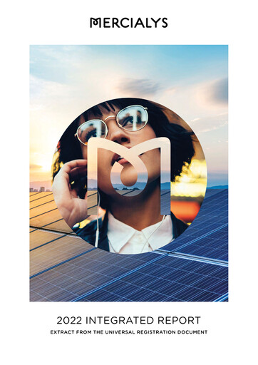 Thumbnail Mercialys Annual Report 2022