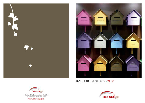 Thumbnail Mercialys Annual Report 2007