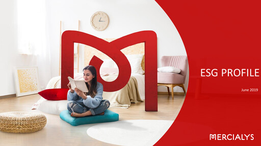 Miniature Mercialys Rapport ESG 2019